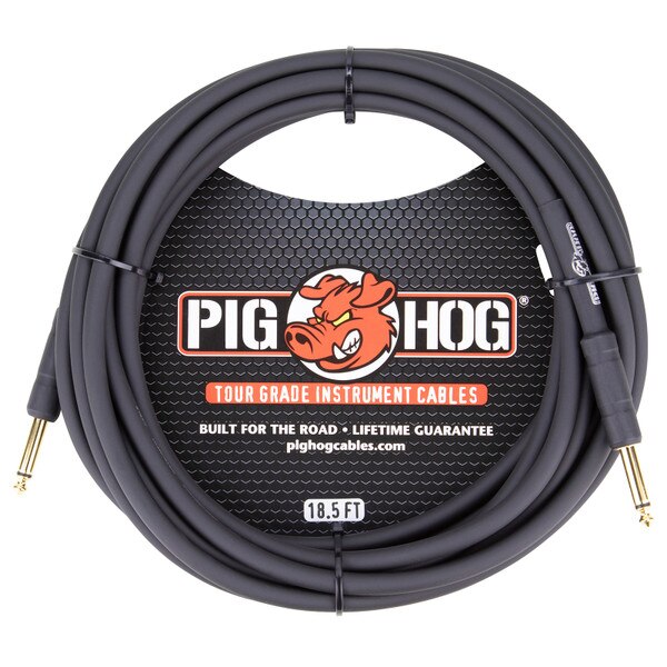 Main product image for Pig Hog PH186 18.5 ft. Tour Grade Instrument Cable256-011